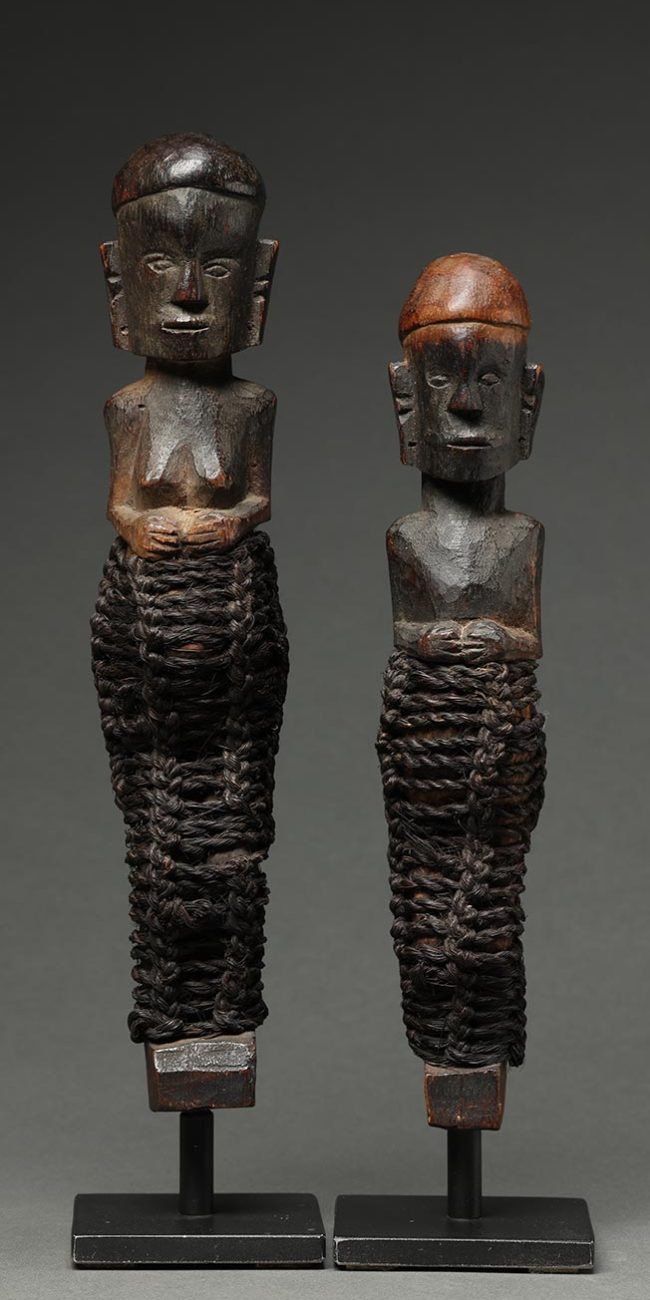 Pair Batak Couple Debata Idup Figures