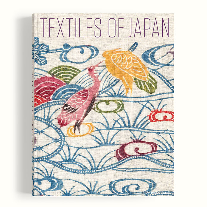 Textiles of Japan Book by Thomas Murray Textiles of Japan Book Cover Design